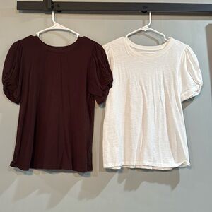 Puff sleeve tops